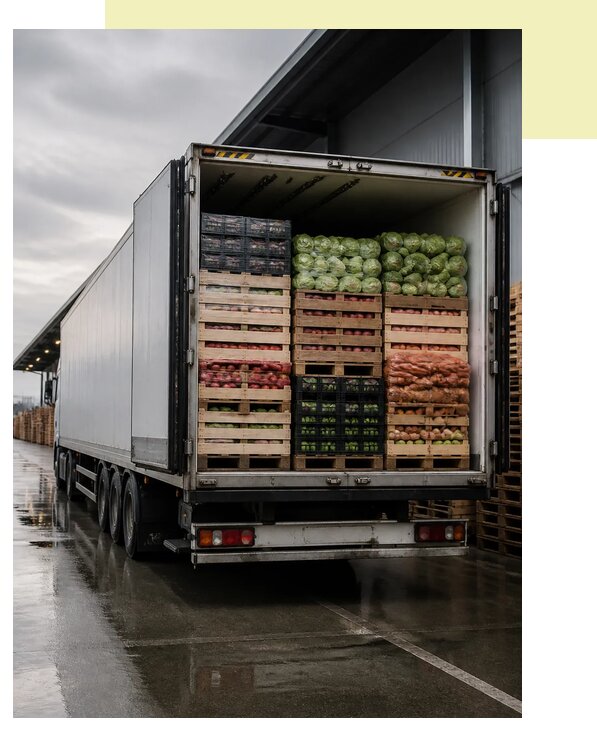 Перевозка плодоовощной продукции в Сегежу по цене от 5203 р. | Агросервис-Сгж