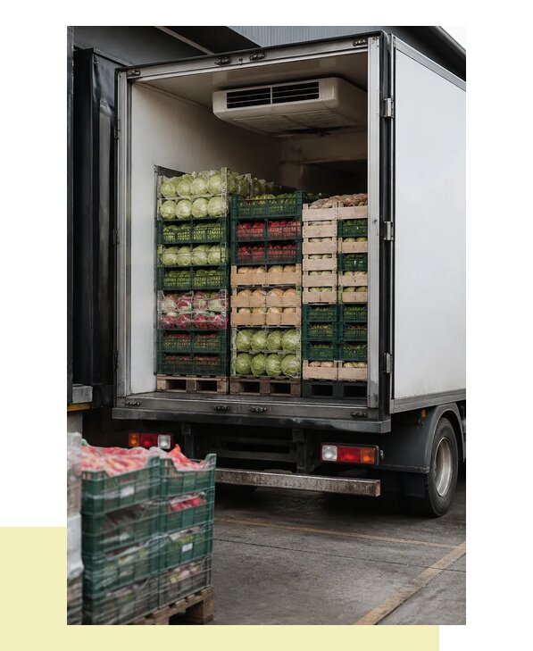 Перевозка плодоовощной продукции оптом напрямую в Сегежу